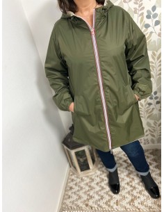 Imperméable réversible