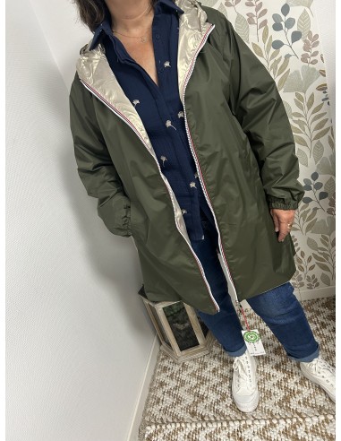 Imperméable réversible