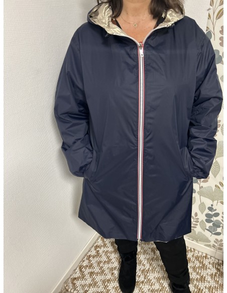 Imperméable réversible